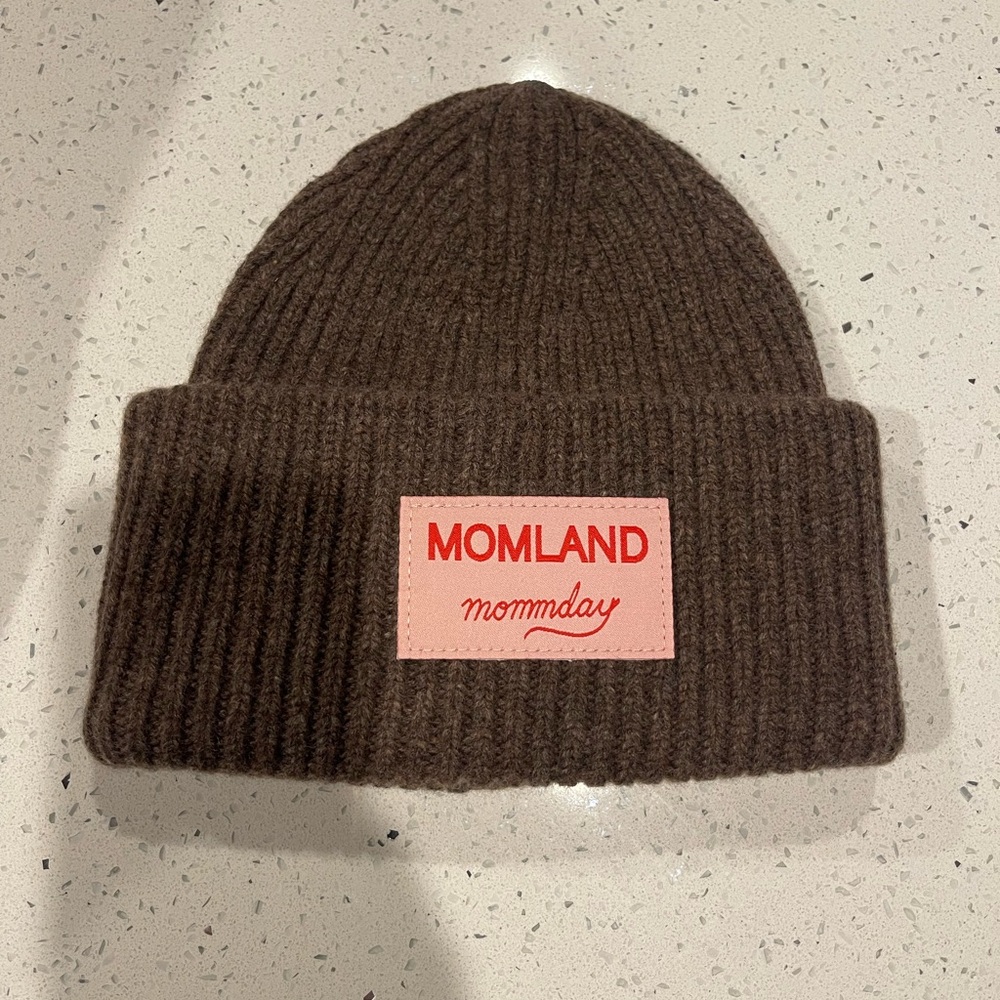 Brown Knit Beanie